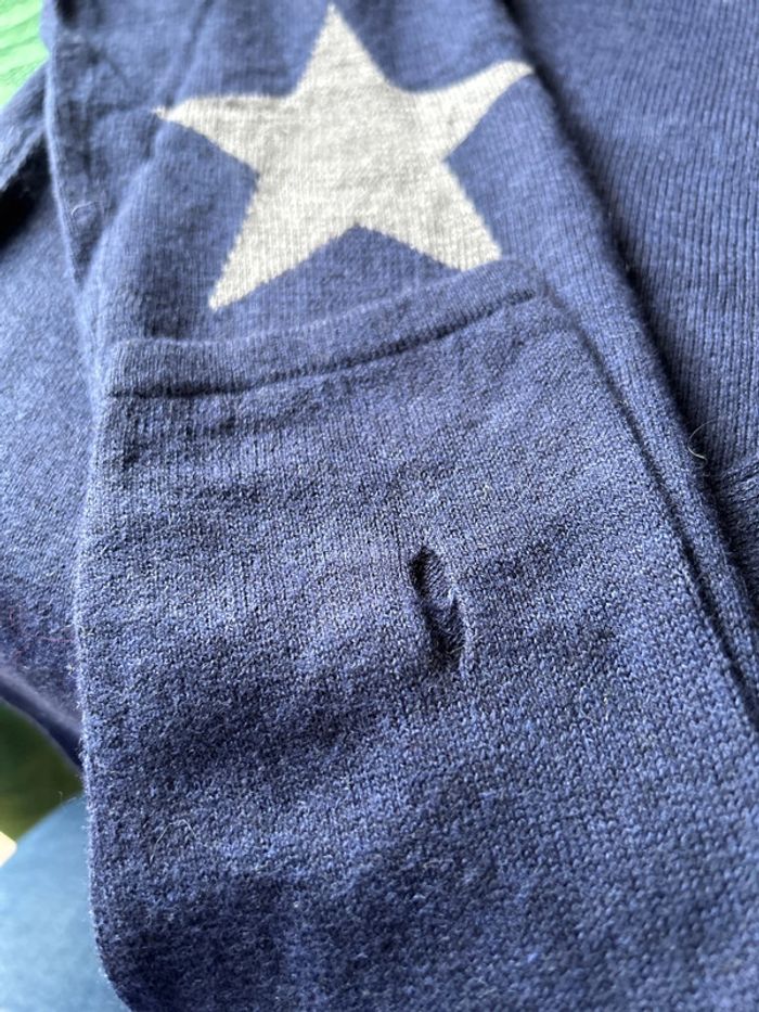 Pull marine étoiles 38 Marie-Sixtine neuf - photo numéro 6