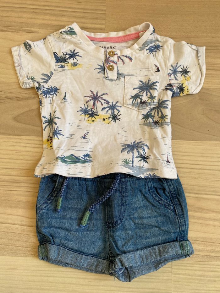 Ensemble t-shirt et short