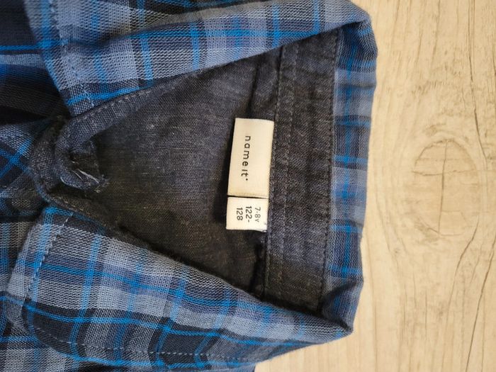 Chemise manches longues carreaux - photo numéro 3