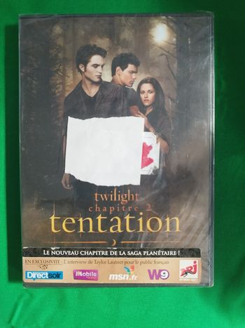 DVD Twilight chapitre 2 tentation