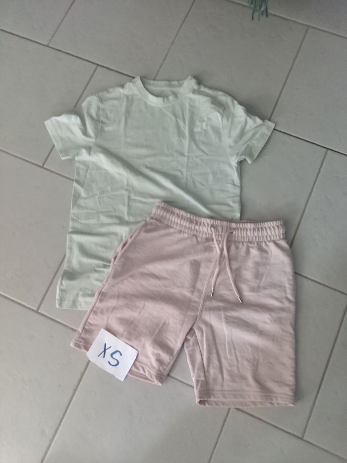 Ensemble short tee shirt