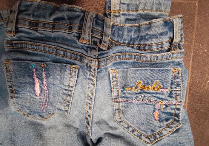 Pantalon jean fille 3 ans Creeks - photo numéro 3