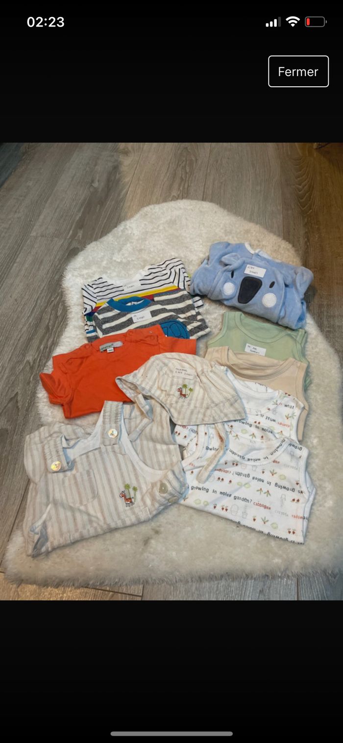 Lit naissance et 3 mois