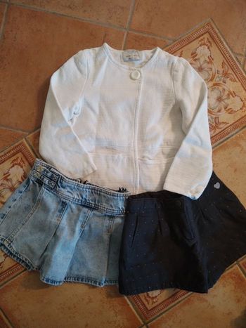 Lot vêtements fille 7ans