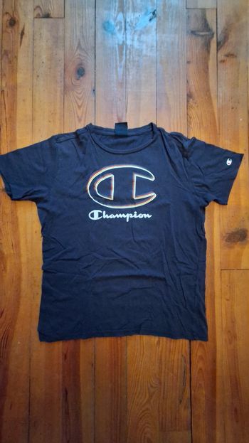T-shirt Champion bleu marine taille S