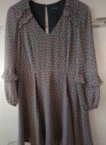 Robe One Step gris rose t.M