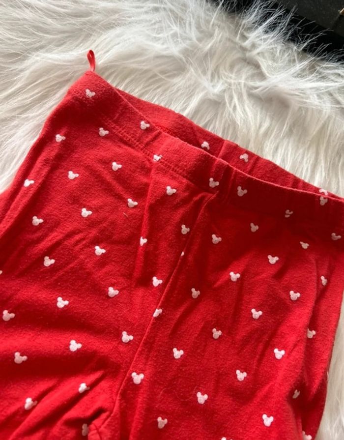 Leeging rouge minnie 🥰 Disney taille 24 mois - photo numéro 2