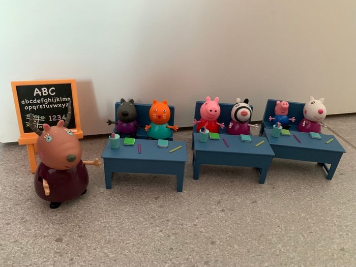 Salle de classe Peppa pig