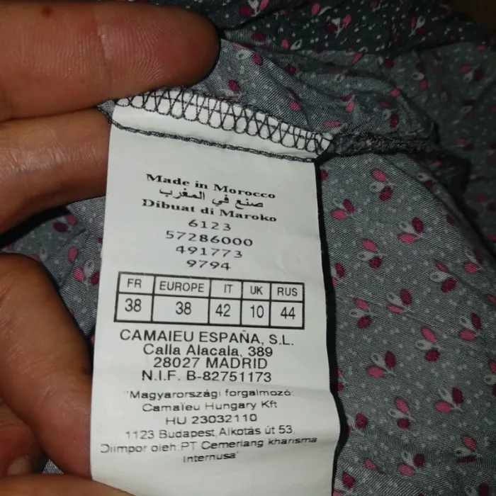 Blouse taille 38/m camaïeu - photo numéro 7