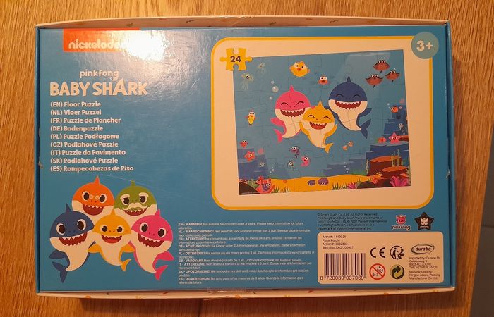Puzzle 24 pièces baby shark - photo numéro 2