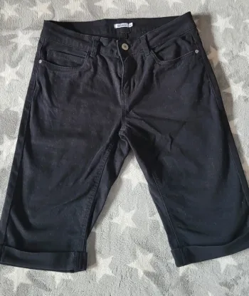 Bermuda noir taille 36