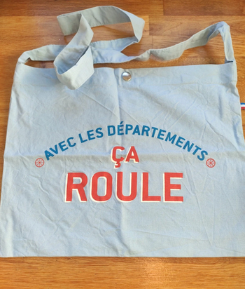 Tote bag en coton ça roule