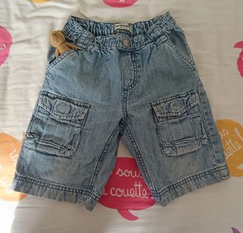 🩵Short/Bermuda jean. 3 Ans. Vert Baudet 🩵