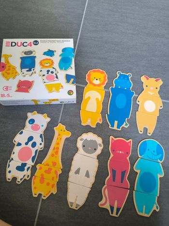 Puzzle aimanté