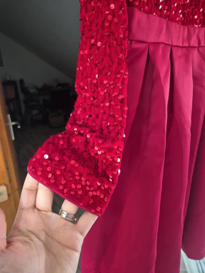 Robe soirée rouge - photo numéro 2