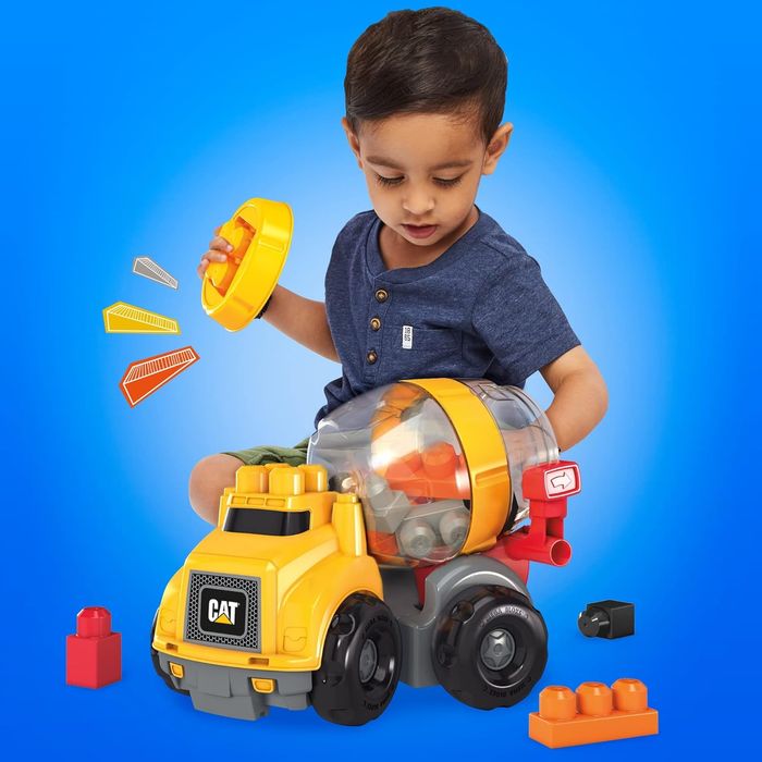 MEGA BLOKS CAT Camion Toupie - photo numéro 3
