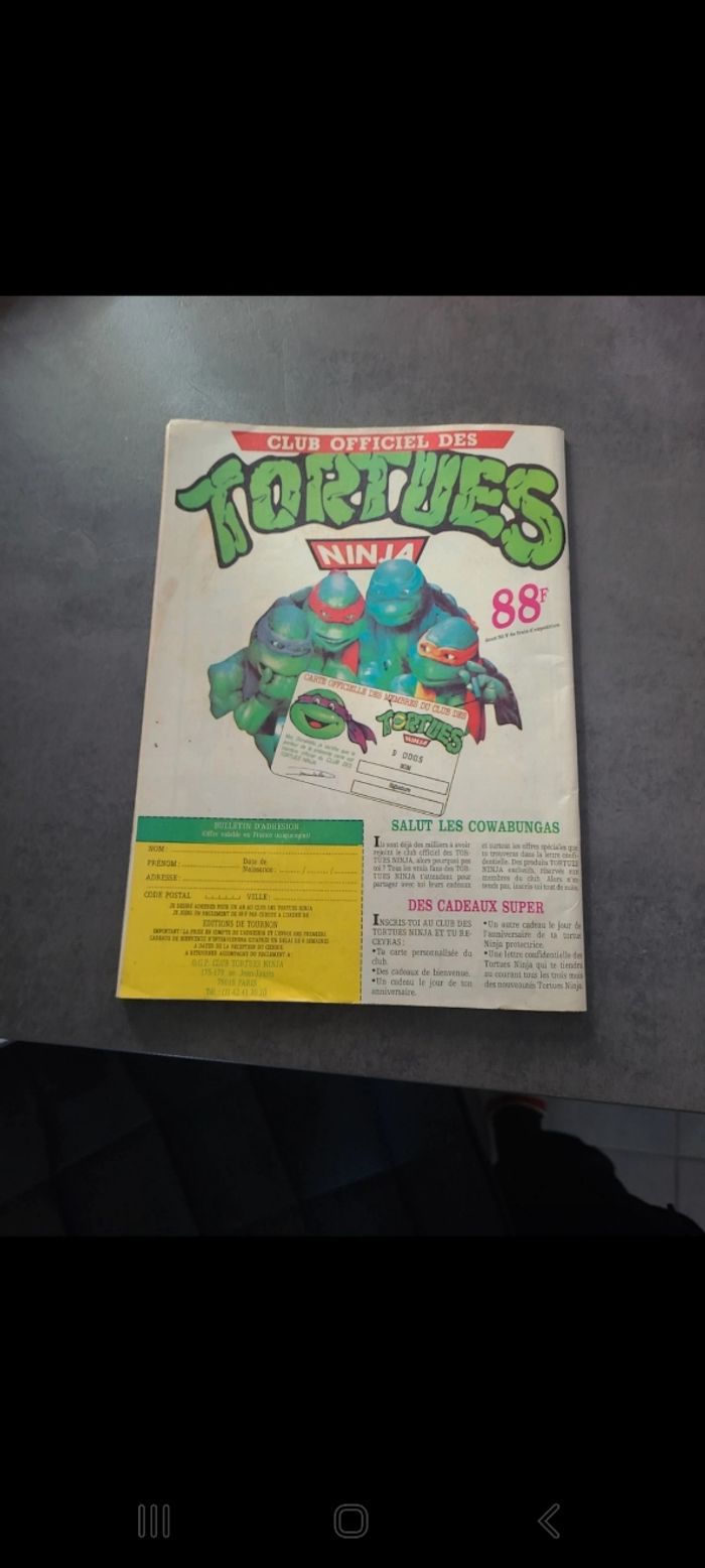 Magazine tortues ninja 1990 - photo numéro 5