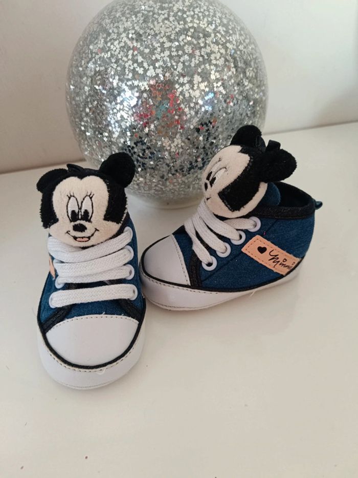 Chaussures Minnie bébé fille 3/6mois