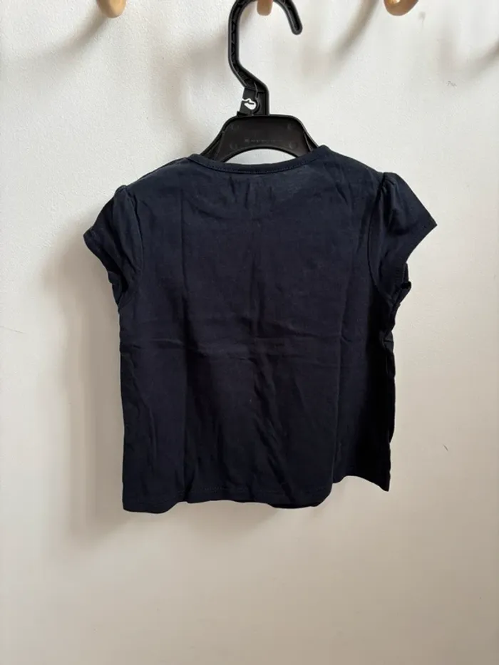 Lot 2 tshirts manches courtes papa/maman Kiabi 12 mois - photo numéro 4