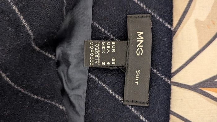 jupe MNG marine taille 38 - photo numéro 3