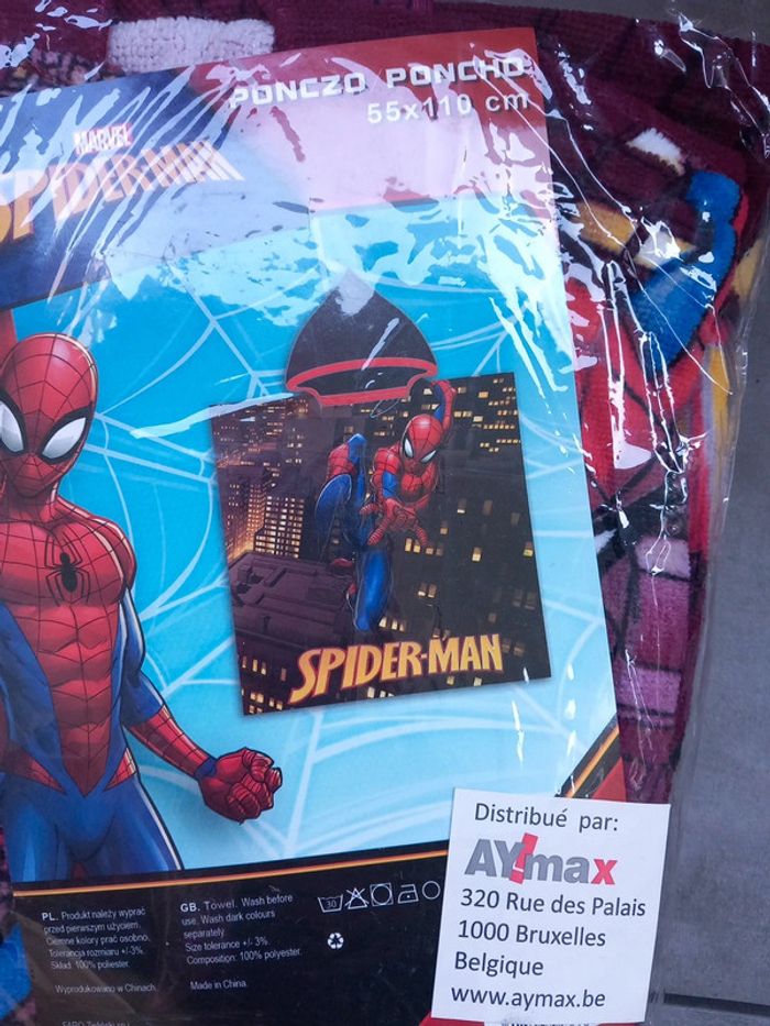 cape de bains spiderman - photo numéro 2