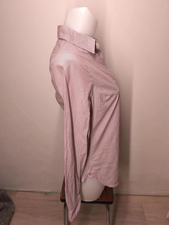 Chemise Tommy Hilfiger Femme Taille 6 Violet rayé - photo numéro 3