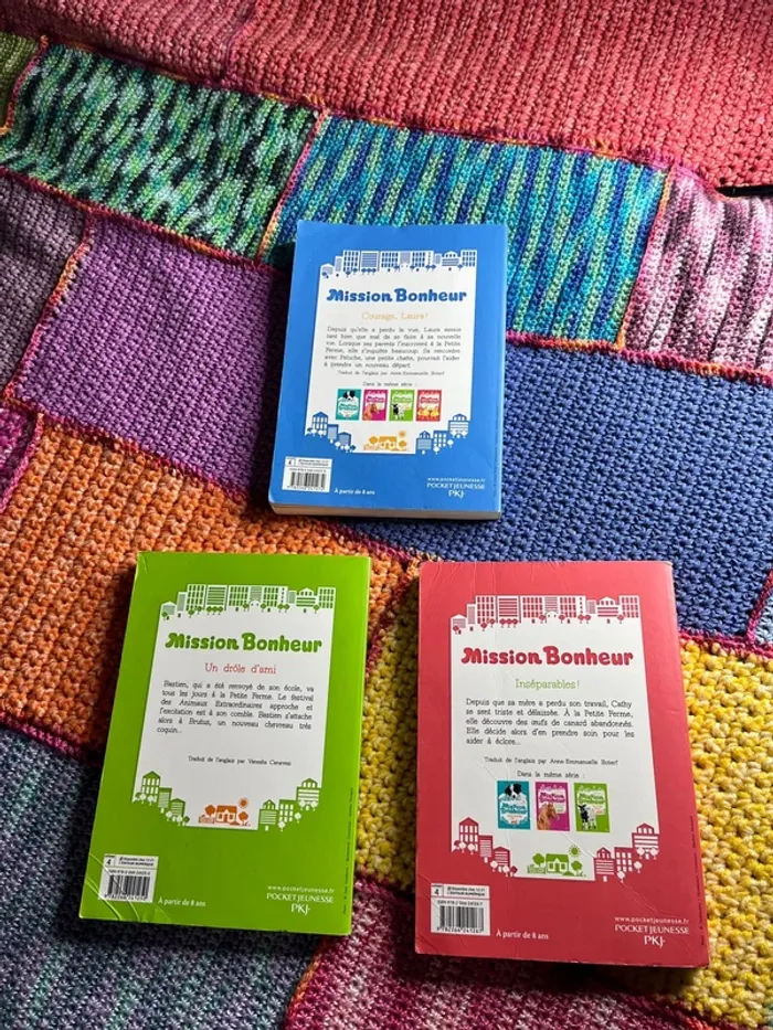 Lot de 3 livres enfant Mission Bonheur - photo numéro 5