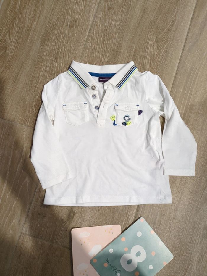 Tee-shirt manches longues 18mois sergent major - photo numéro 2