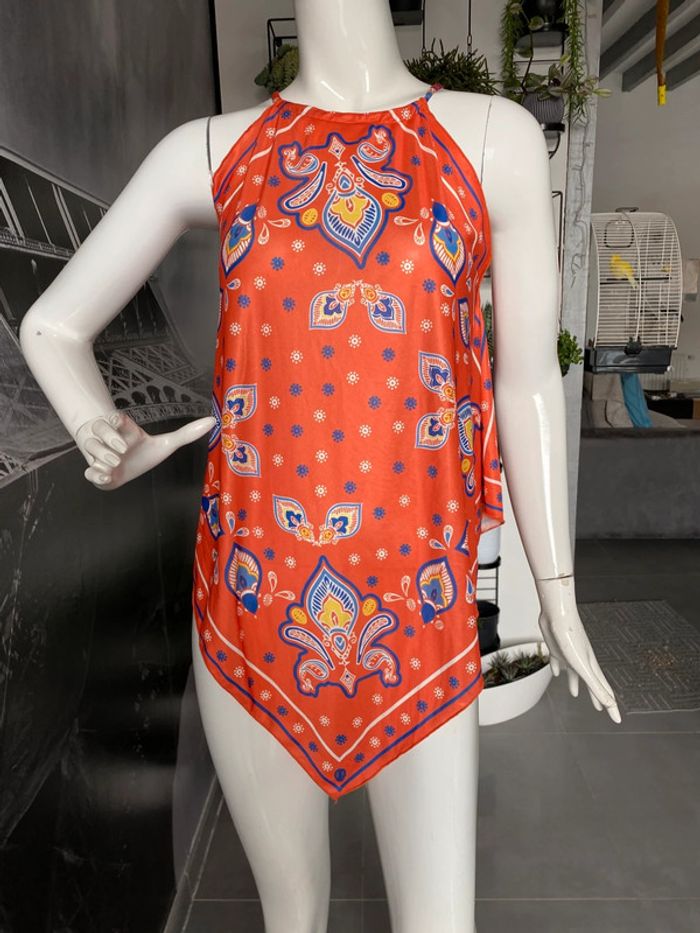 Tunique asymétrique colorée - photo numéro 2