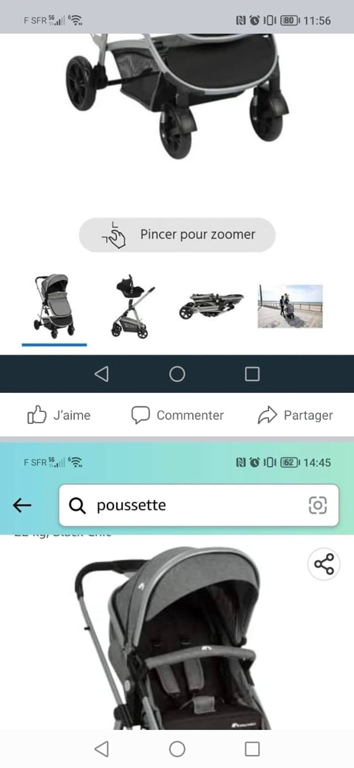 Vend poussette - photo numéro 2