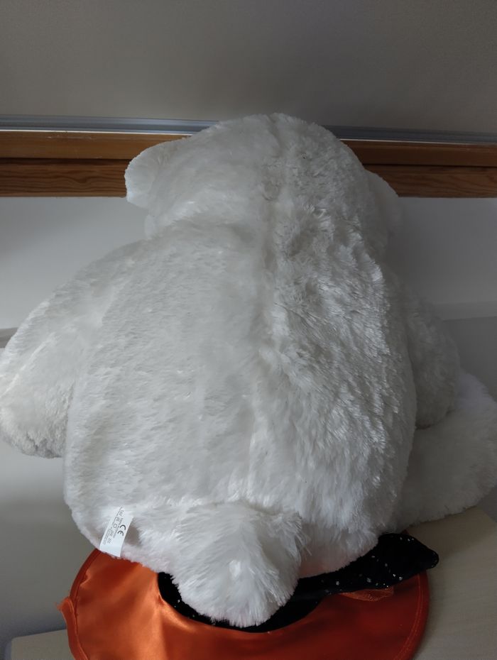Ours blanc 100cm - photo numéro 8