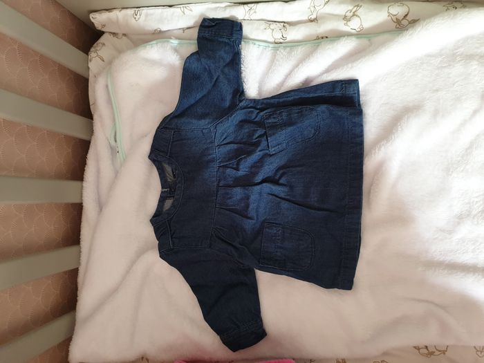 Chemise jean 1 mois