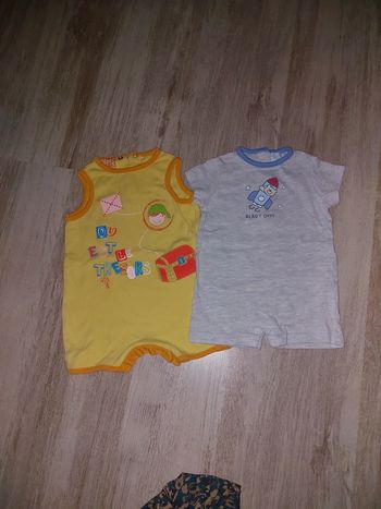 Lot Combishort 6 mois