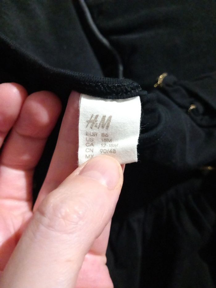 Robe taille 86cm 18mois h&m - photo numéro 2