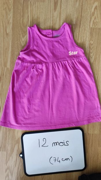robe taille 12 mois