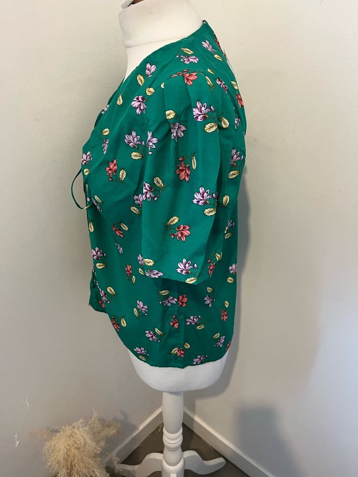 Blouse à fleurs Mango S neuve - photo numéro 4