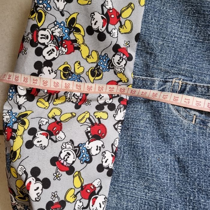 sac en jeans avec Mickey Minnie - photo numéro 9