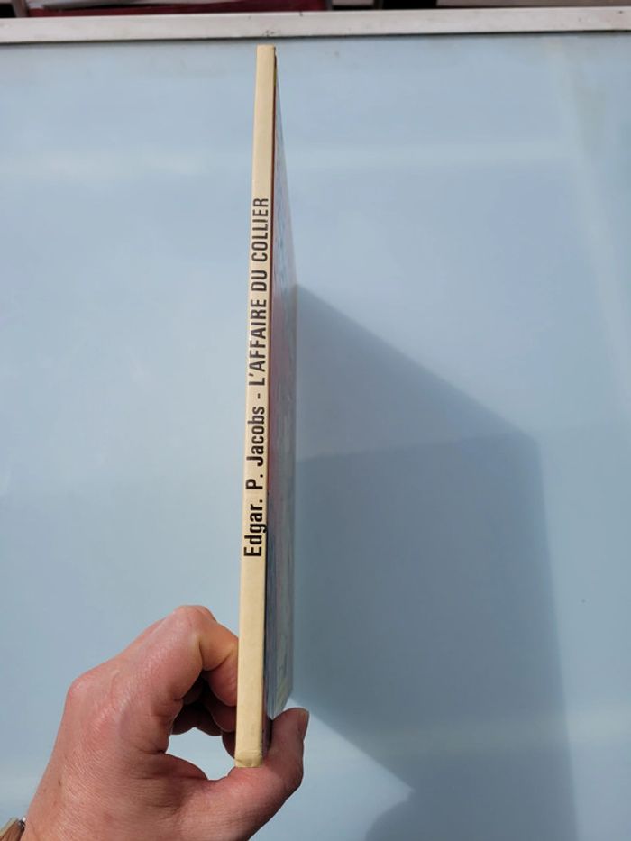 Réédition cotée 1967 (1971), Les aventures de Blake et Mortimer, L'affaire du collier, E. P. Jacobs - photo numéro 2