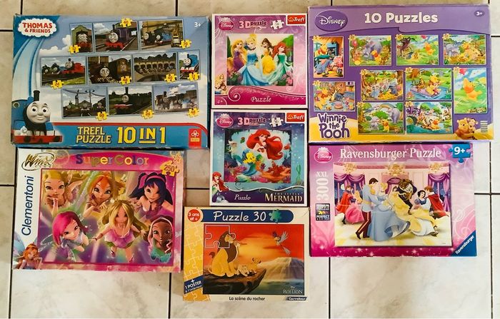 Lot de puzzles