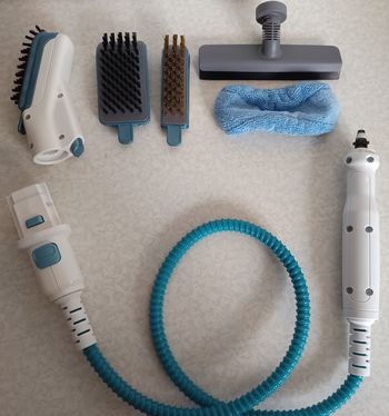 Tuyau Original Buse Vapeur Flexible 1m Pour Black & Decker + brosses et lingette