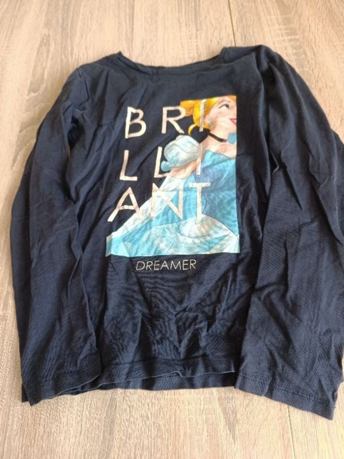 T-shirt manche longue reine des neige