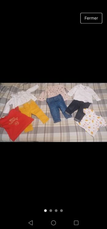 3 ensembles et 2 tee shirts