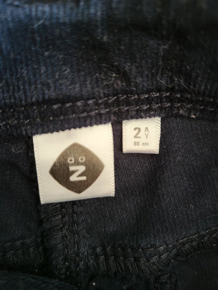 Pantalon velours slim mixte rentrée Septembre automne hiver - photo numéro 4