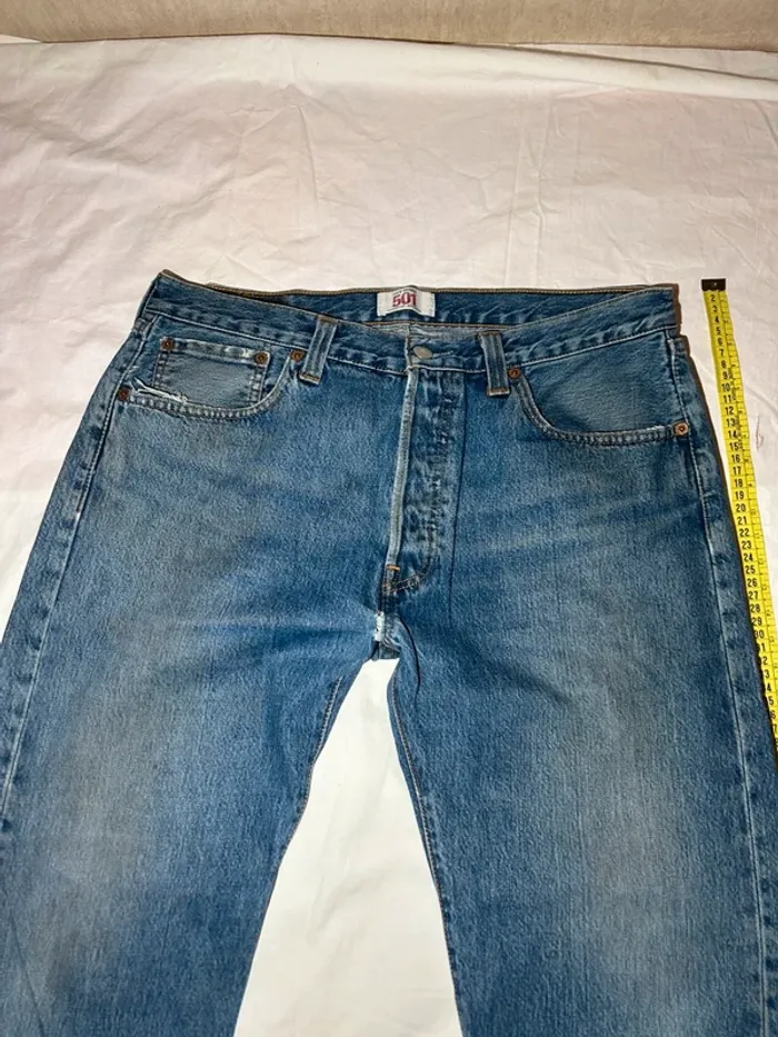 Jean levi’s 501 w34 L32 straight leg button fly - photo numéro 3