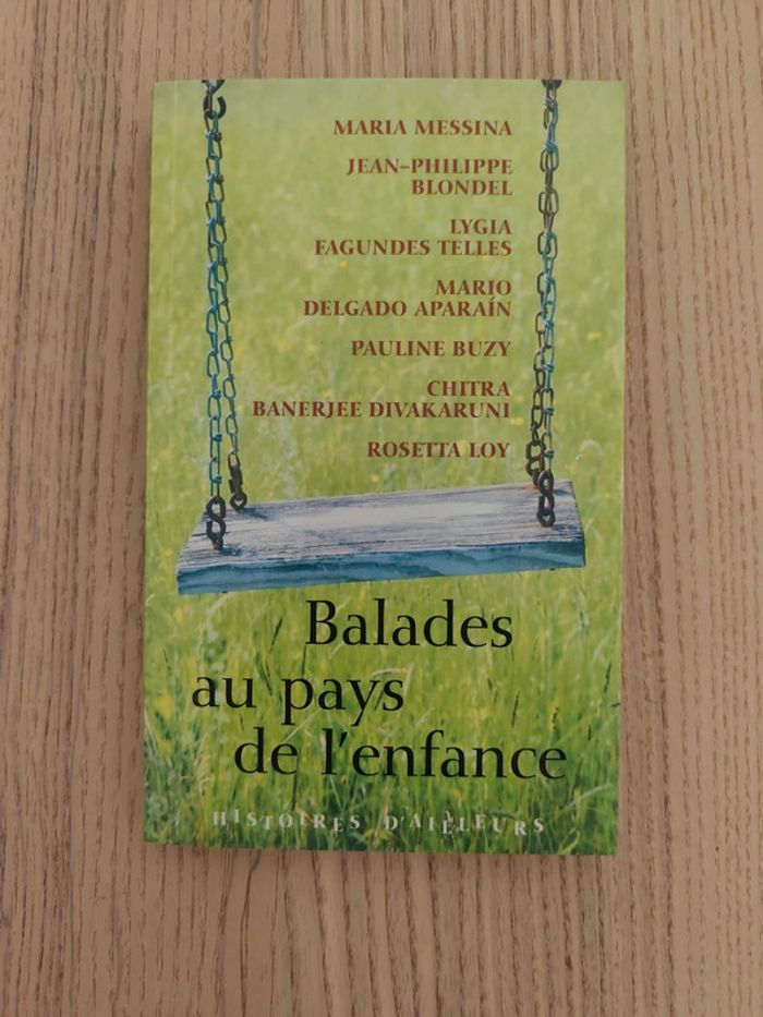 Livre balades au pays de l'enfance 2744178381