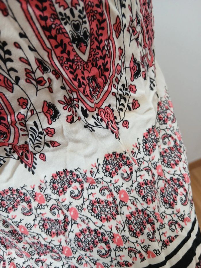 Robe rose et blanche courte taille 34/36 - photo numéro 7