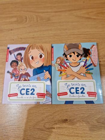 Lot de 2 livres je suis en CE2