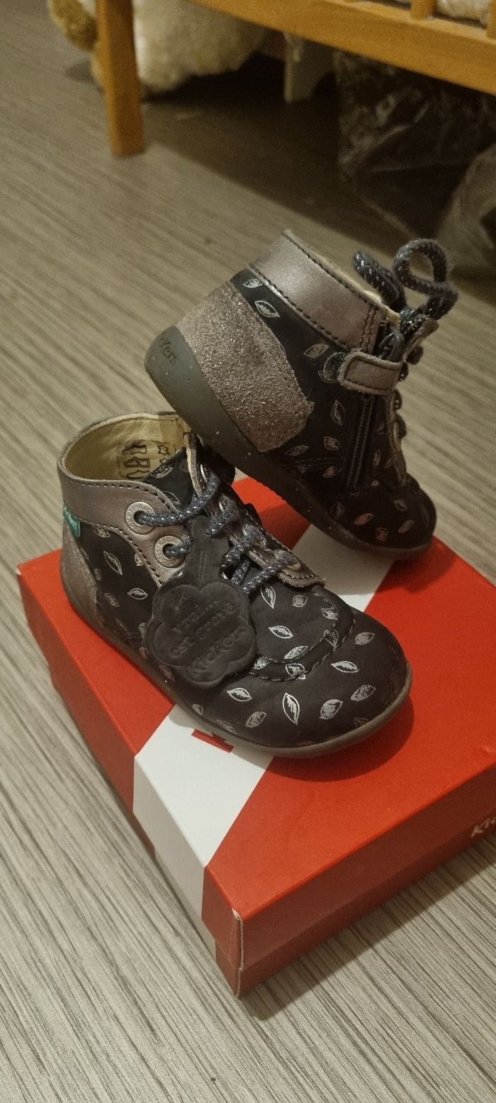 kickers bébé fille - photo numéro 3