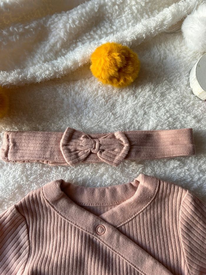 Ensemble coton 1 mois - photo numéro 2