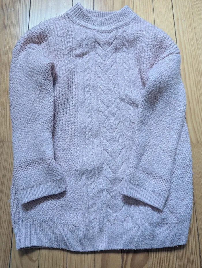 Robe pull rose, 4 ans Okaïdi